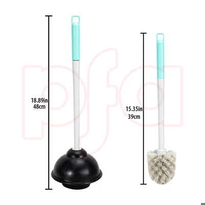 70056, Ideal home  Toilet Plunger and Brush Combo, 191554700567