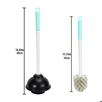 70056, Ideal home  Toilet Plunger and Brush Combo, 191554700567