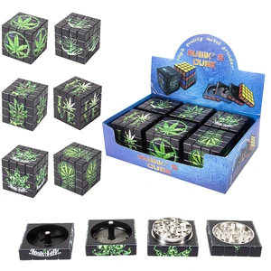 52040, Cube Grinder 4 Parts 60*60mm Leaves, 036882520404