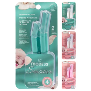 67220, Modess Eyebrow Razor 4Pack, 191554672208