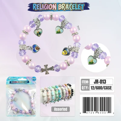 JR-013, Crystal Religion Bracelet, 887257840012