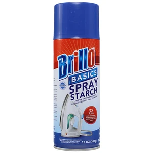 BB-28079, BRILLO SPRAY STARCH Aerosol 12oz, 810020280791