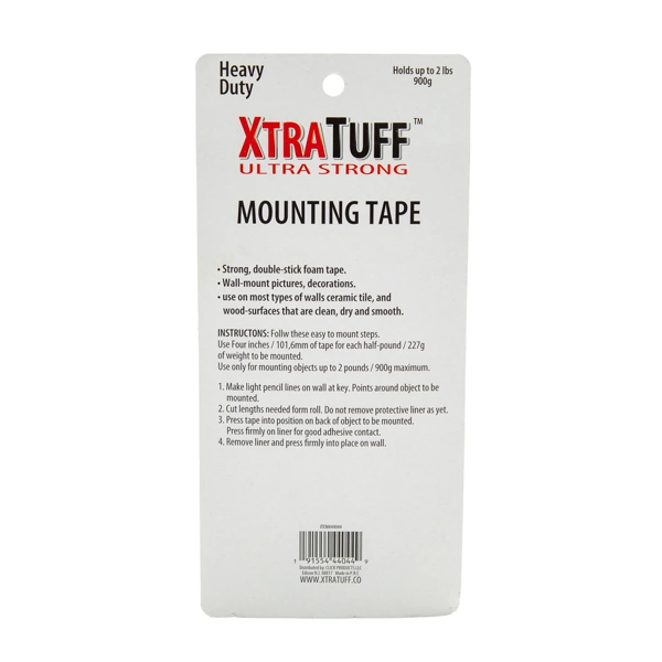 44044, Xtratuff Mounting Tape 2PK, 191554440449