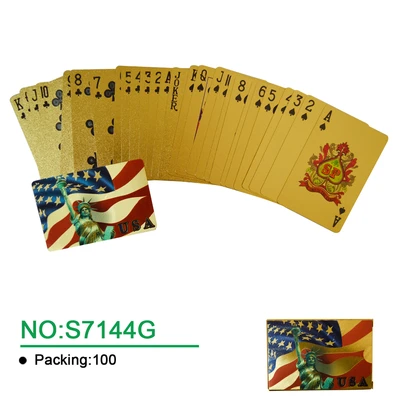 S7144, G.FLAG PLAYING CARD, 887257371448