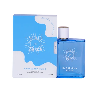 89904T, Eau De Perfume 3.4 oz/100 ml 2 Scents Barcelona Bliss/Marbella - Solo En lbiza, 191554891357