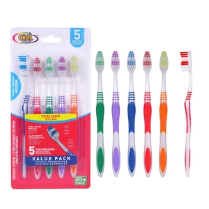 68002, Oral Fusion Medium Bristle Toothbrush 5PK Set, 191554680029