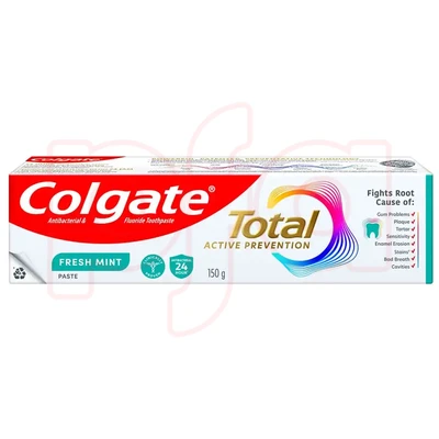 CTP150T-FM, Colgate Toothpaste Total 150g 5.29oz Fresh Mint, 8850006340721