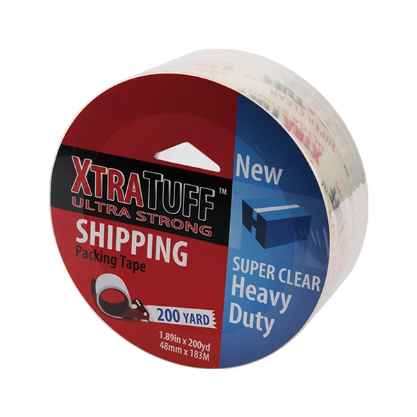 44014, XtraTuff Packing Tape 1.89in by 200yd Super Clear, 191554440142