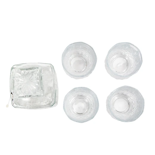 33185, Splash Decanter & Tumbler Set 5PK, 191554331853
