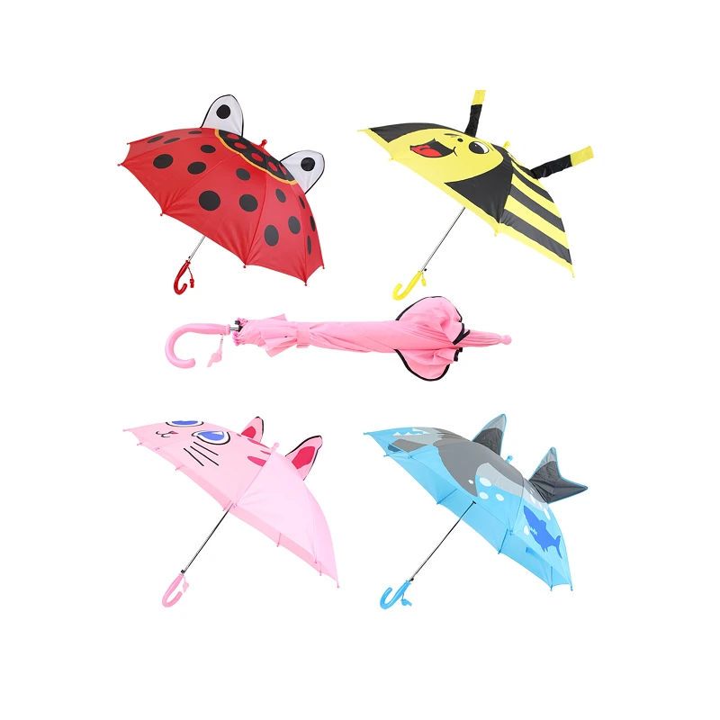 Drops Umbrella Cute Kids w/ Ears HD