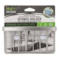 38260, Ideal Kitchen Stainless Steel Sponge Holder, 191554382602