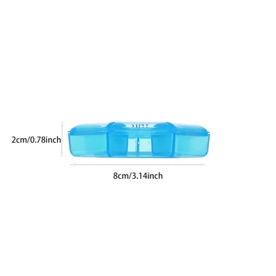 46104, Wish 7 Compartment Pill Box, 191554461048