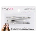 20009, FaceOne Tweezers 3PK, 191554200098