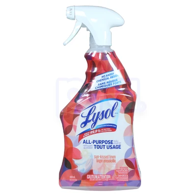 LC650SL, Lysol Trigger 650ml Sunkissed Linen, 059631503053