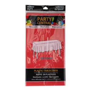50001, Table Cover Rectangular 54*108In Red, 191554500013
