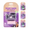 30142, Zeek & Zoey Poop Bags 30CT With Dispenser, 191554301429