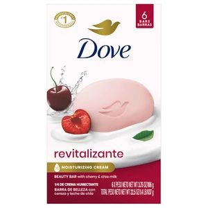 DS6-RVC, Dove Soap USA 3.75oz 6-Pack Revitalize Cherry #04066, 011111040663