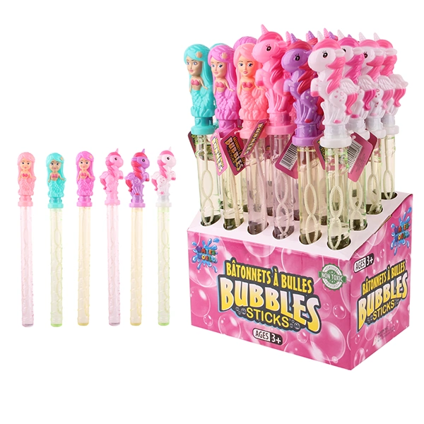 90146, Water World Bubble Stick 14in Girls Assorted, 191554901469