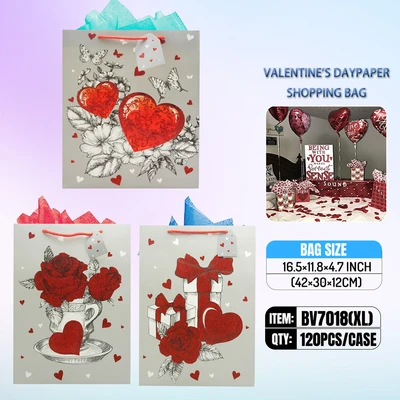 BV7018-XL, VALENTINE GIFT BAG XL, 887257170416