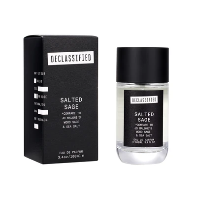 OD89728D, Declassified Men's EDP 100ml/3.4oz SALTED SAGE With Box, 191554897281