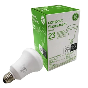 GE12273, GE Compact Fluorescent Bulb 23W, 043168122733