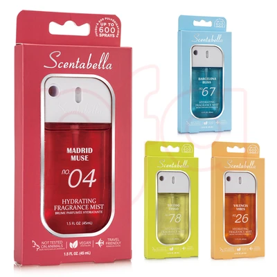89922, Scentabella Hydrating Fragrance Mist 1.5oz, 191554899223