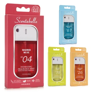 89922, Scentabella Women Hydrating Fragrance Mist 1.5oz, 191554899223