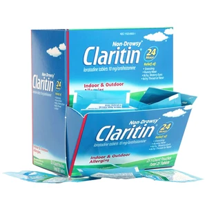 CLARITIN-DP25, Claritin Tablets 25 Count Display Box