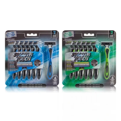 67112, Smooth Touch Razor Triple blade 7PK, 191554671126