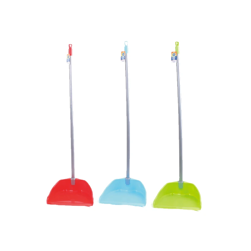 Fresh Start Plastic Dustpan Collapsible w/ Stainless Steel Handle