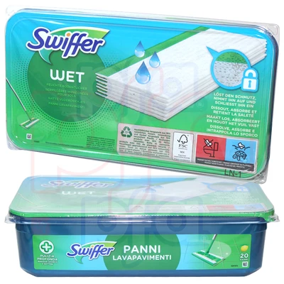 SWW20-H, Swiffer Wet Wipes 20CT Lemon, 8006540236758