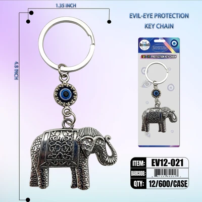 EV12-021, EVIL EYE KEY CHAIN PROTECTION, 887257890017
