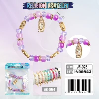 JR-028, Crystal Religion Bracelet, 887257840012