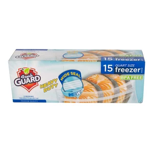 31003, Fresh Guard Freezer Bag Quart 15CT, 191554310032