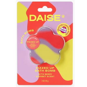 DBB3FU, Daise Bath Bomb 85g (3oz) Fizzed Up Berry Sherbet Scent, 840191605598