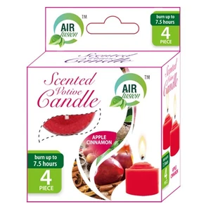 48227C, Air Fusion Votive Candle Apple Cinnamon 4PK, 191554482272