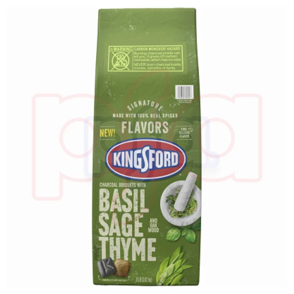 KSF-8BST, Kingsford 8LBS Charcoal Basil Sage Thyme, 044600326023