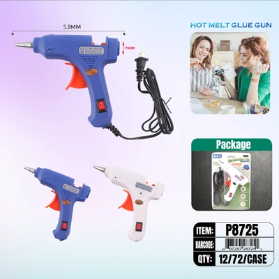 P8725, Hot Melt Glue Gun UL (Glue-7mm), 887257287251