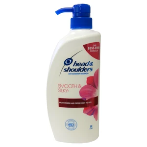 HSS720SS, Head & Shoulders Shampoo 720ml w/ Pump Smooth & Silky, 4902430397919