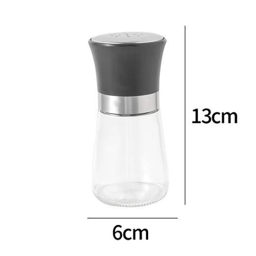 33213, Ideal Kitchen Salt & Pepper Shaker Stainless Steel 5.74 oz, 191554332133