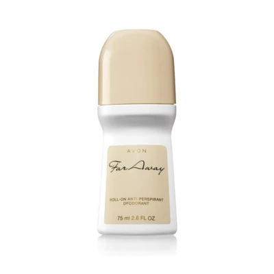 A75FA, Avon 75ml (2.6oz) Roll-On Deodorant Far Away, 888761023571