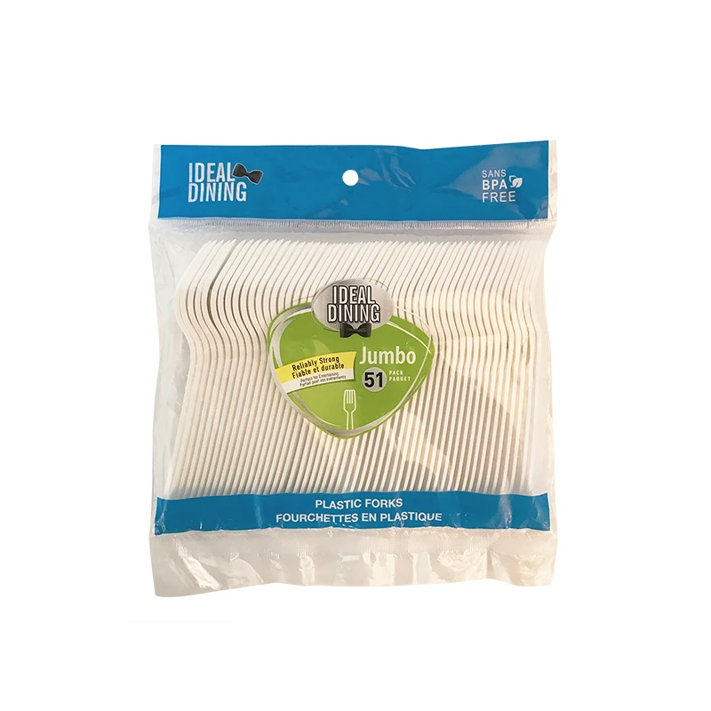 Ideal Dining Plastic Cutlery 51CT Forks