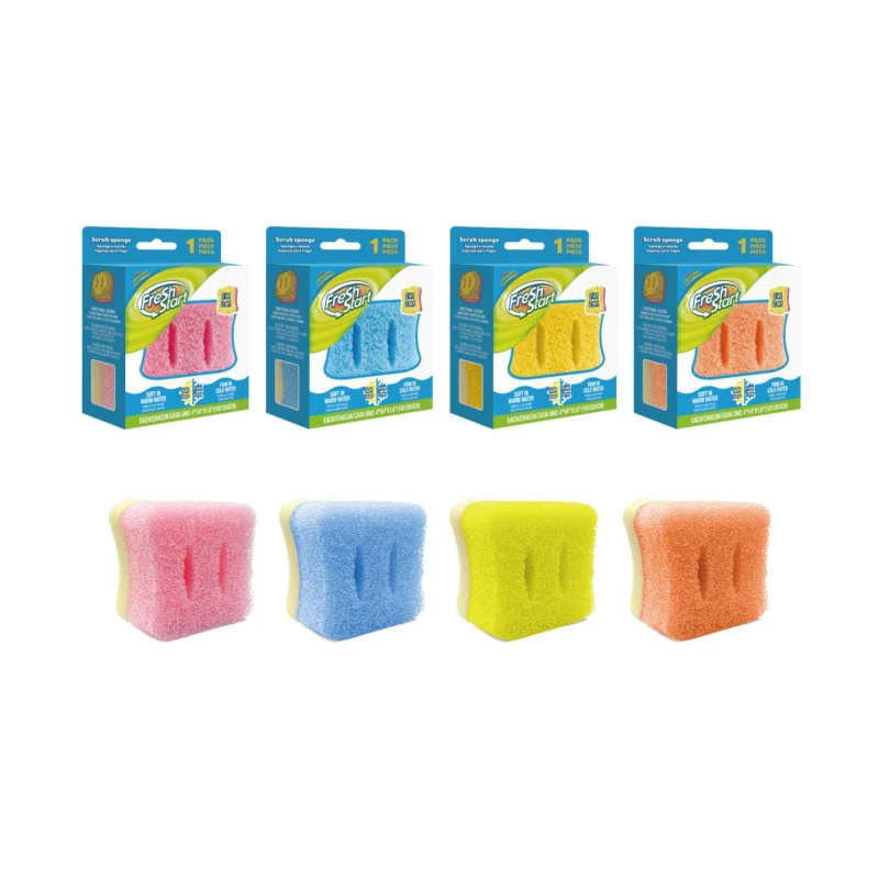 Fresh Start Scrub Sponge 2in1 1PK
