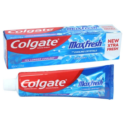 CTP100MFCL, Colgate MaxFresh Toothpaste 100ml (125g) 4.4oz Cool Mint, 8718951291010