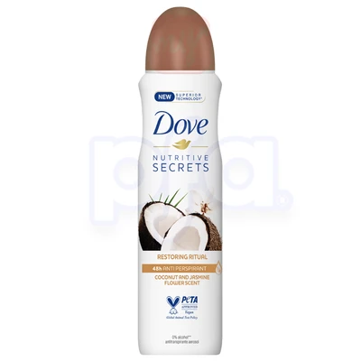 DBS150CJ-12, Dove Body Spray 150ML Coconut & Jasmine, 8717163714843