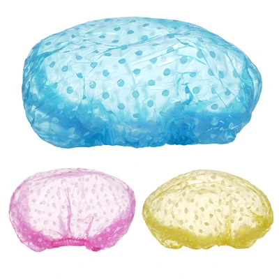 73100, Ideal Bath Shower Cap 9PK, 191554731004