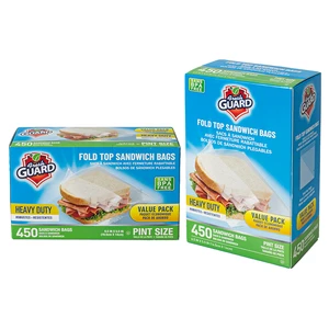 31113CN, Fresh Guard Fold Top Sandwich 450CT, 191554311138