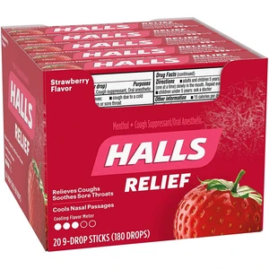 HAL9SB, Halls 9pc Strawberry USA, 312546623682