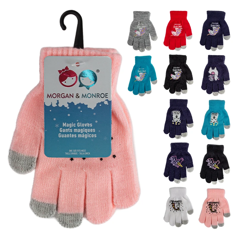 MORGAN & MONROE Winter Glove Unicorn Llama Kids