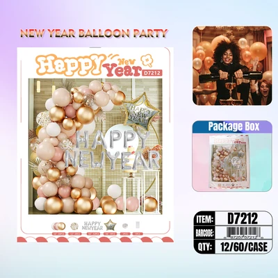 D7212, New Year Party Balloon Set, 887257572128